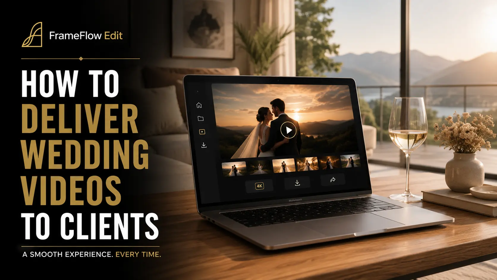 How to Deliver Wedding Videos to Clients: Platforms, Formats & Timelines